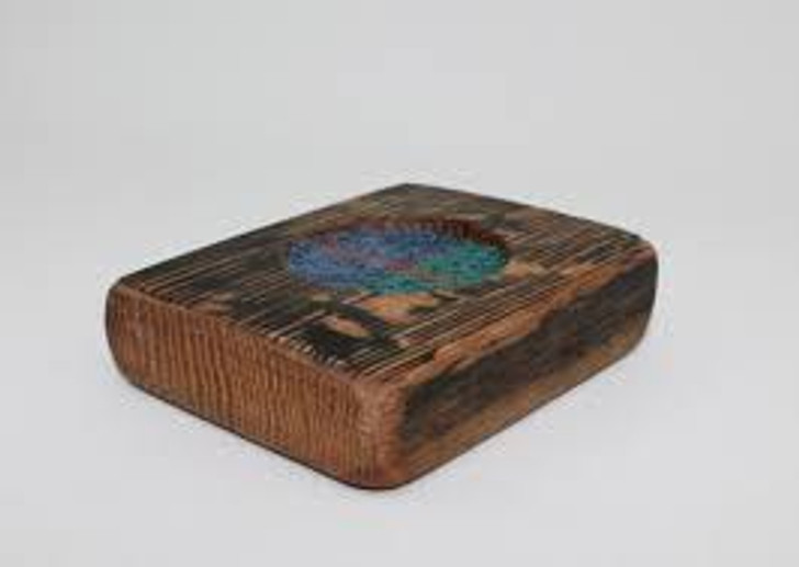Whisky Stave & Tweed Glass Holder with Glass