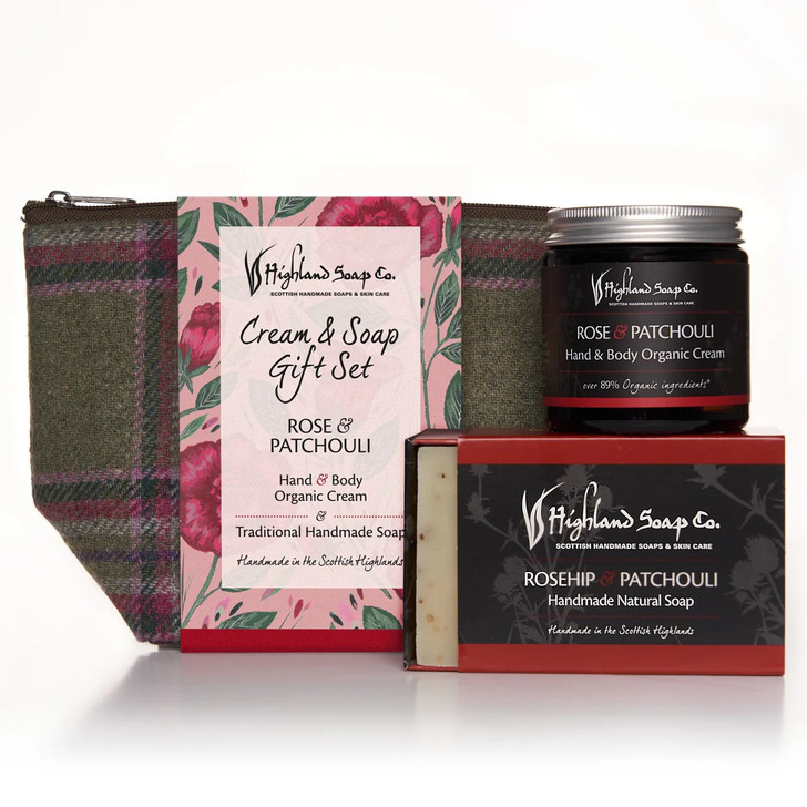 Highland Soap Co Cream & Soap Gift Set