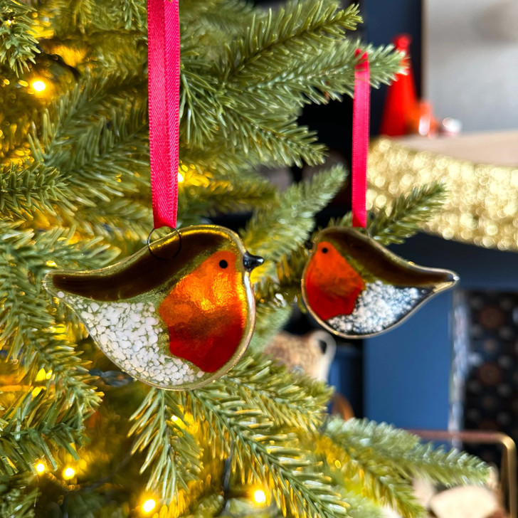 Glass Christmas Hangers
