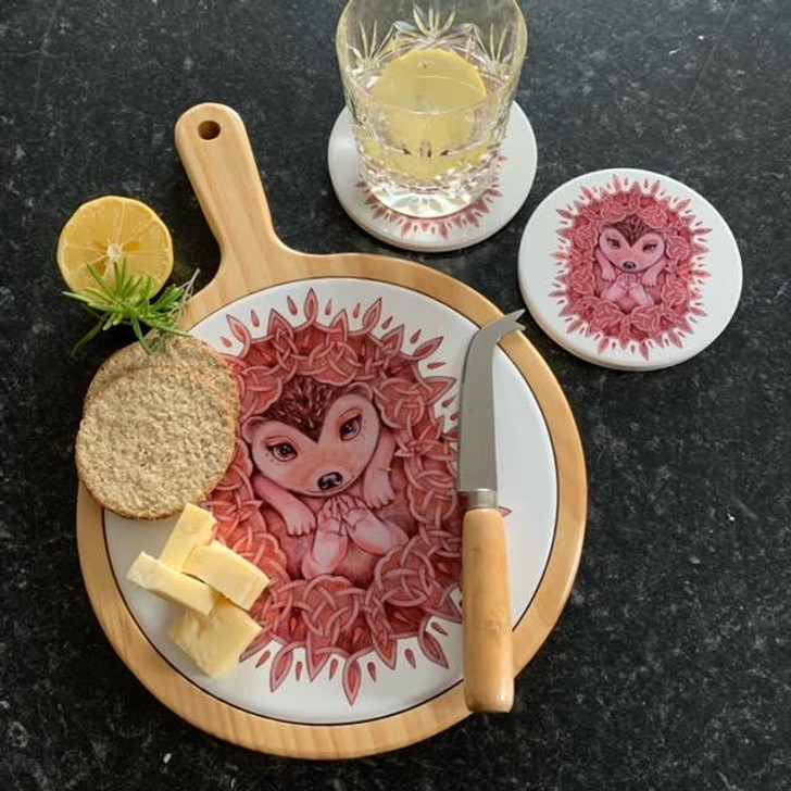 Celtic Art Cheeseboard & Coaster