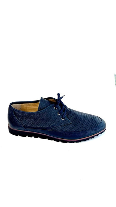 Men's Navy Blue Oxfords