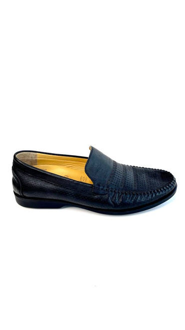 Men's Boat Print Skin Loafers