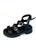 Women's Platform Sandals in Black