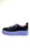 Women's Black Sneakers with Purple Platform