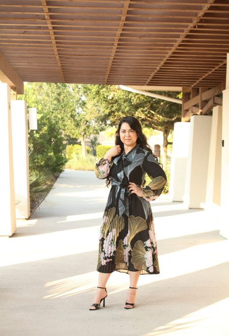 Gracia Sydni Dress - Black Print