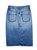 Ivy Distressed Premium Denim Skirt 