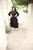Amani Wave Layered Dress - Black