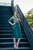 Angelina Sequin Dress in Emerald Green