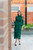 Mikayla Ruffle Dress - H. Green