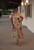 Bow Tiered Midi Dress