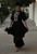 Tavi Layered Design Dress - Black
