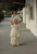 Tavi Layered Design Dress - Soft Ivory