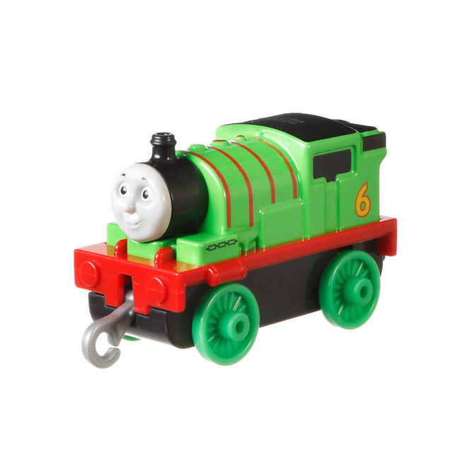 Trackmaster Sür-Bırak Küçük Tekli Trenler, Percy, Yeşil Oyuncak Lokomotif Tren