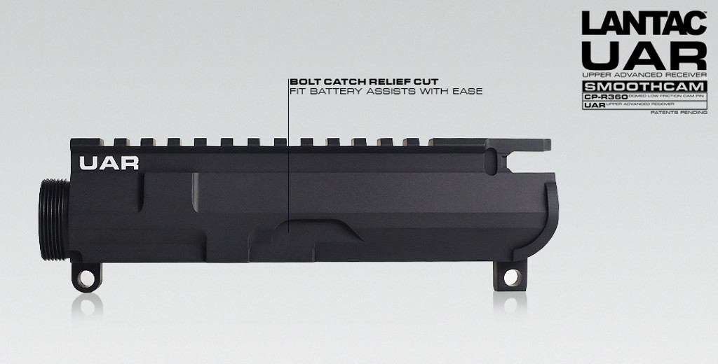 LANTAC UAR Upper Advanced Receiver for AR15 w/ CP-R360 Cam Pin