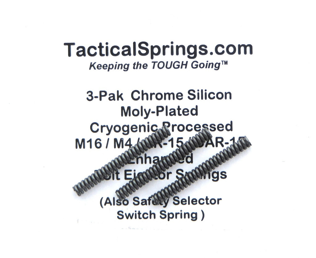 Tactical Springs AR-15 Enhanced Bolt Ejector Spring (3-Pack)