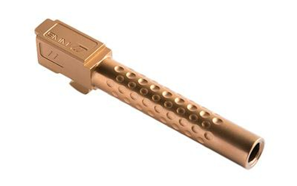 ZEV Dimpled Barrel For G19 - Bronze