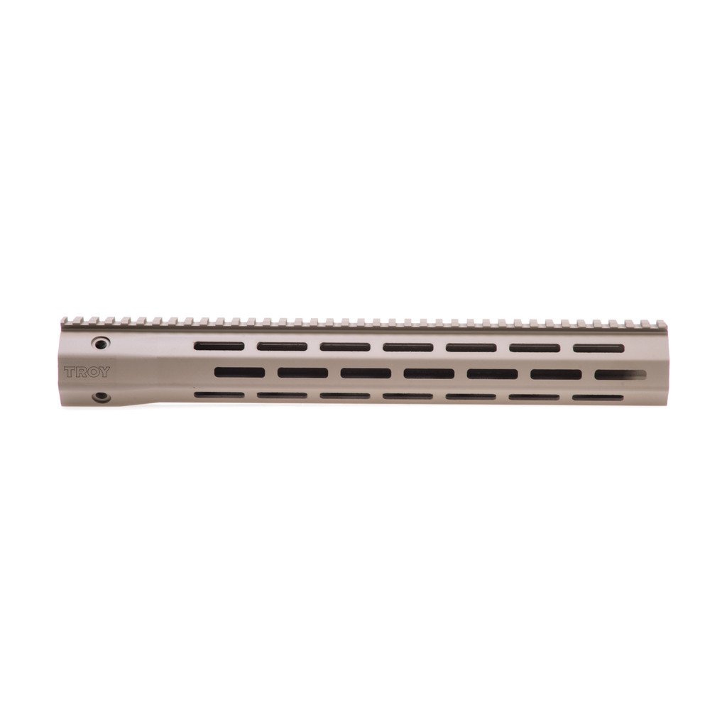 Troy Battlerail M-LOK, 5.56, Aluminum - 15" FDE