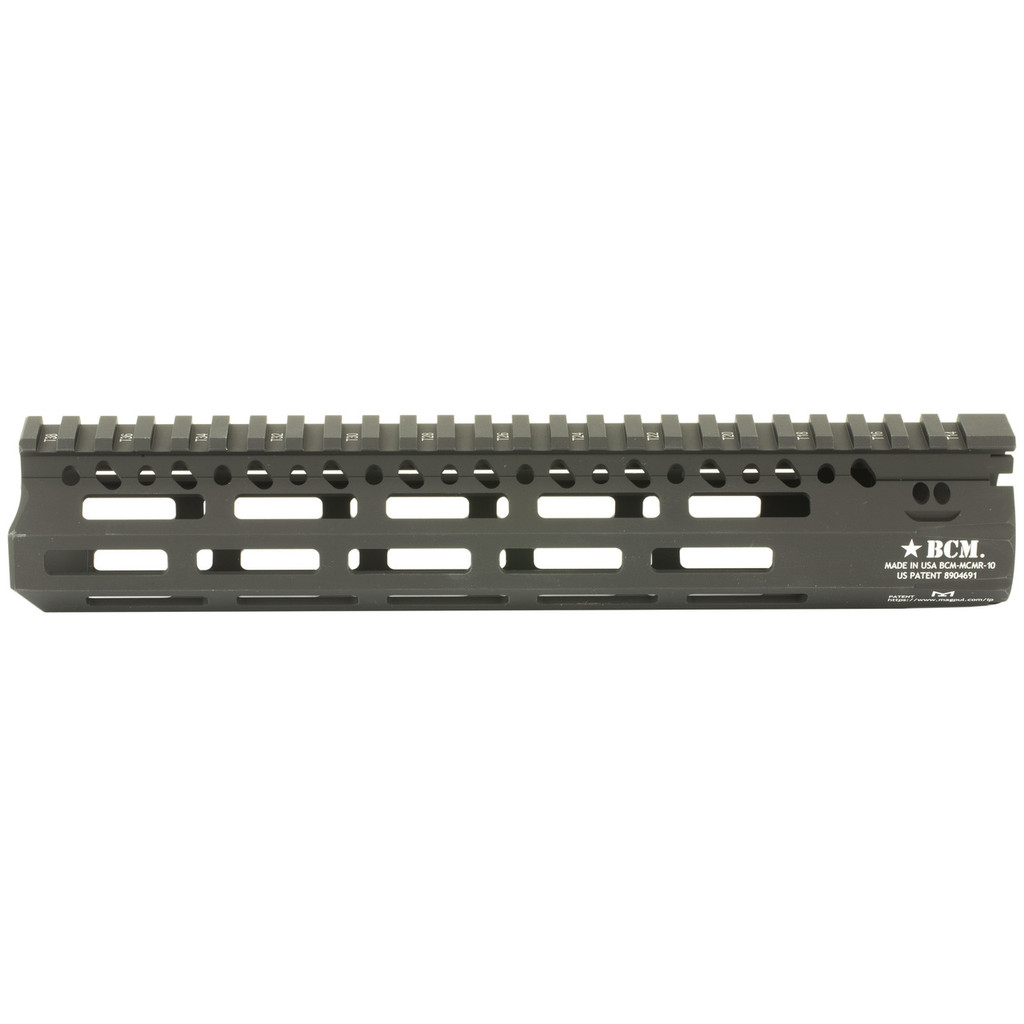 BCM MCMR-10 (M-LOK® Compatible* Modular Rail) AR15/M4 Rail - 10.5" Black 