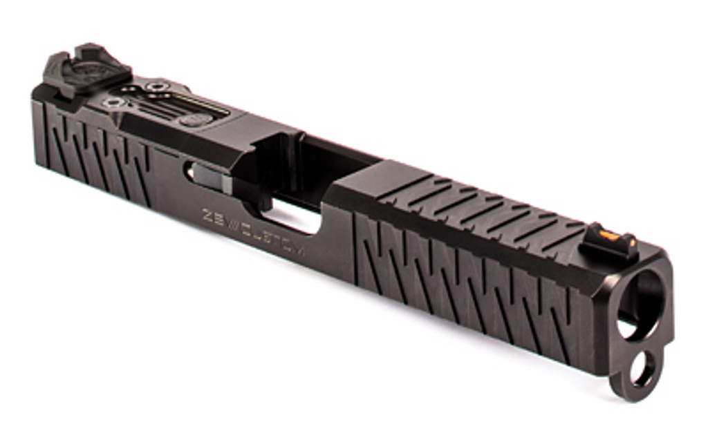 ZEV Z17 Enhanced SOCOM Slide Gen 3 Glock 17 w/ DeltaPoint Pro Cutout and Adapter Plate - Black