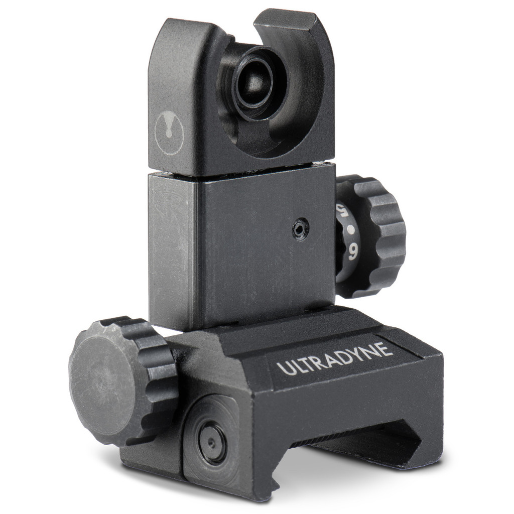 Ultradyne C4 Folding Rear Sight - Black