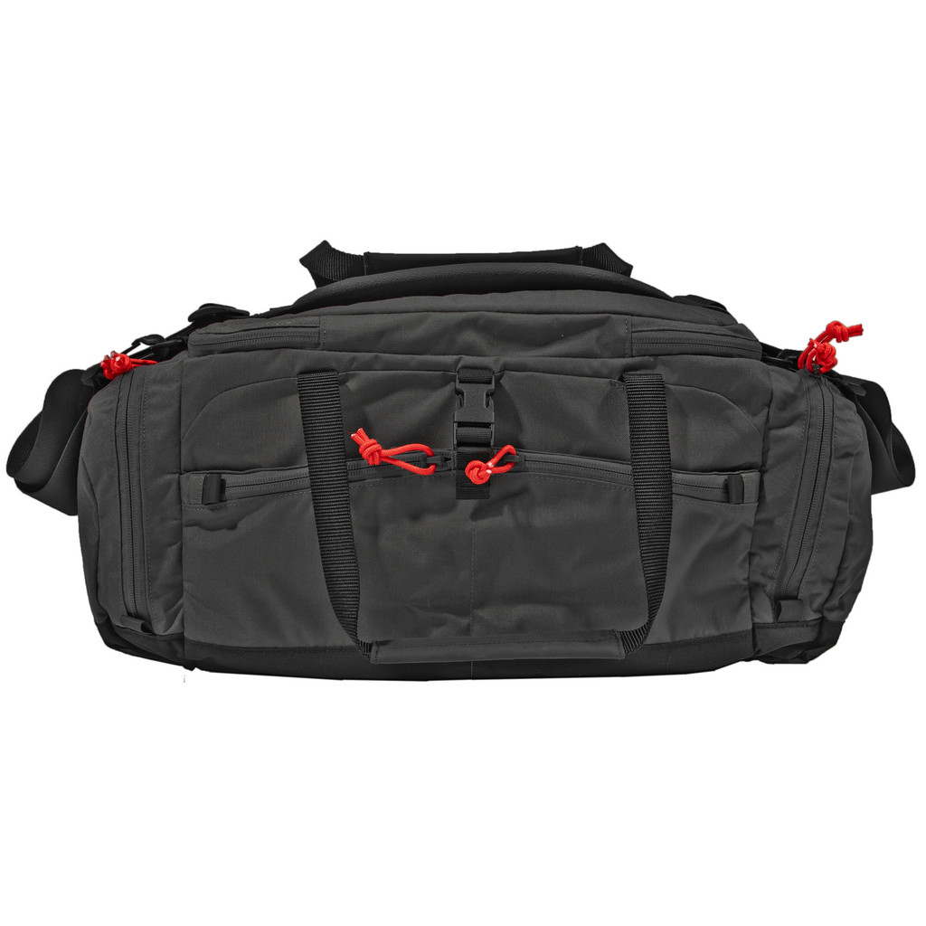 Grey Ghost Gear Range Bag - Black w/Red Zipper Pulls