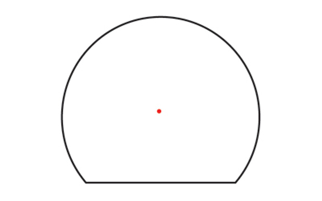 Trijicon SRO Sight Adjustable LED 1.0 MOA Red Dot (SRO1-C-2500001)