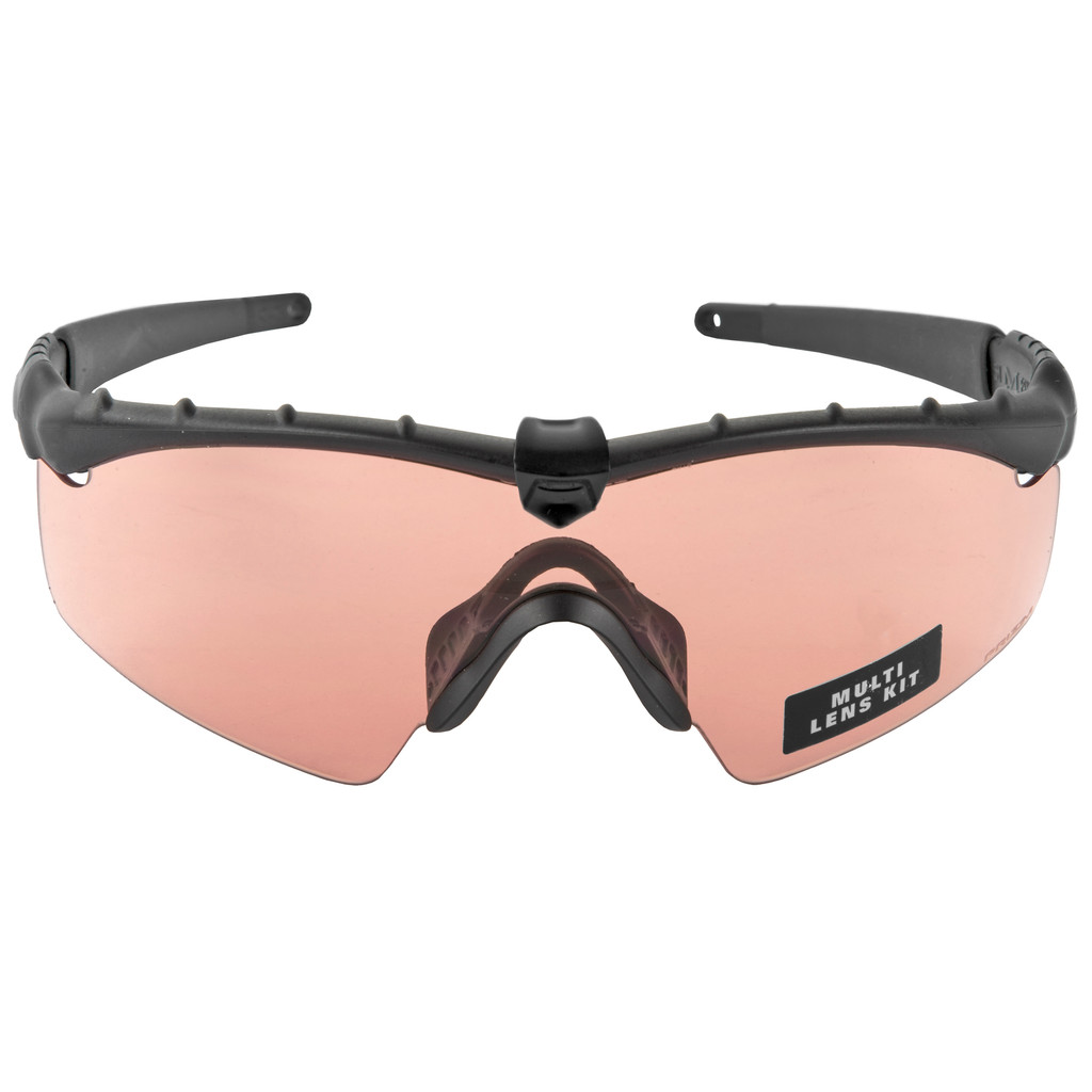 Oakley Standard Issue Ballistic M Frame 2.0 - Black Frame w/ 3 Lens Array (Clear, TR22, and TR45 Lenses) (OO9213-0732)