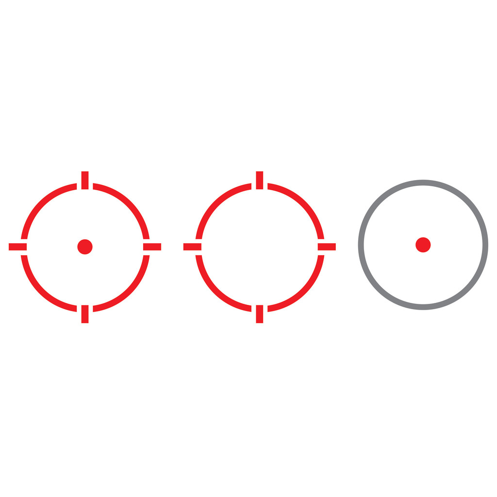 Holosun HS503R Micro Red Dot Optic, 2 Reticles, Rheostat Dial
