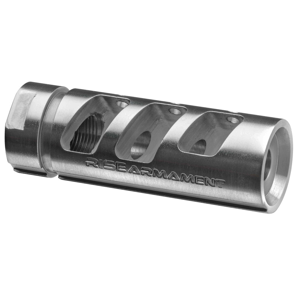 RISE Armament RA-701 Compensator .223/5.56 - Silver