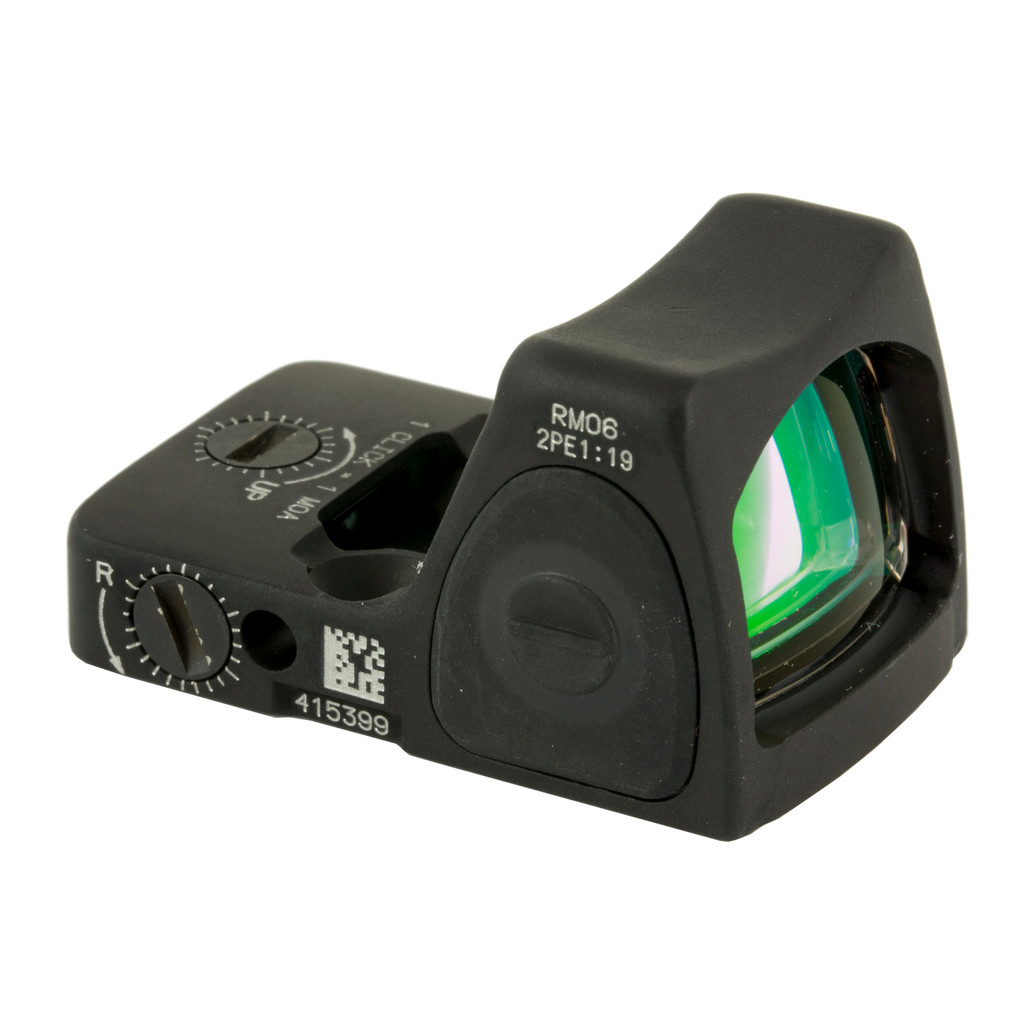 Trijicon RMR Type 2 Adjustable LED Sight, 3.25 MOA Red Dot - Black (RM06-C-700672)