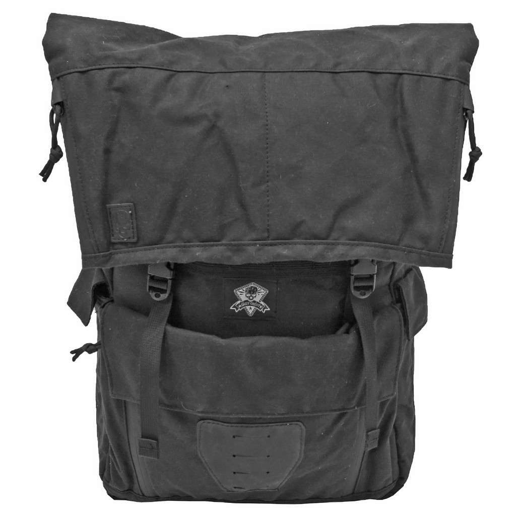 Grey Ghost Gear Gypsy Pack, Waxed Canvas - Black