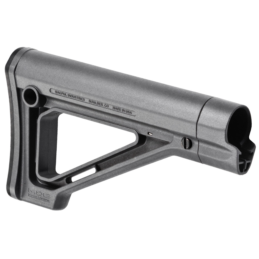 Magpul MOE Fixed Carbine Stock, Mil-Spec - Gray (MAG480-GRY)