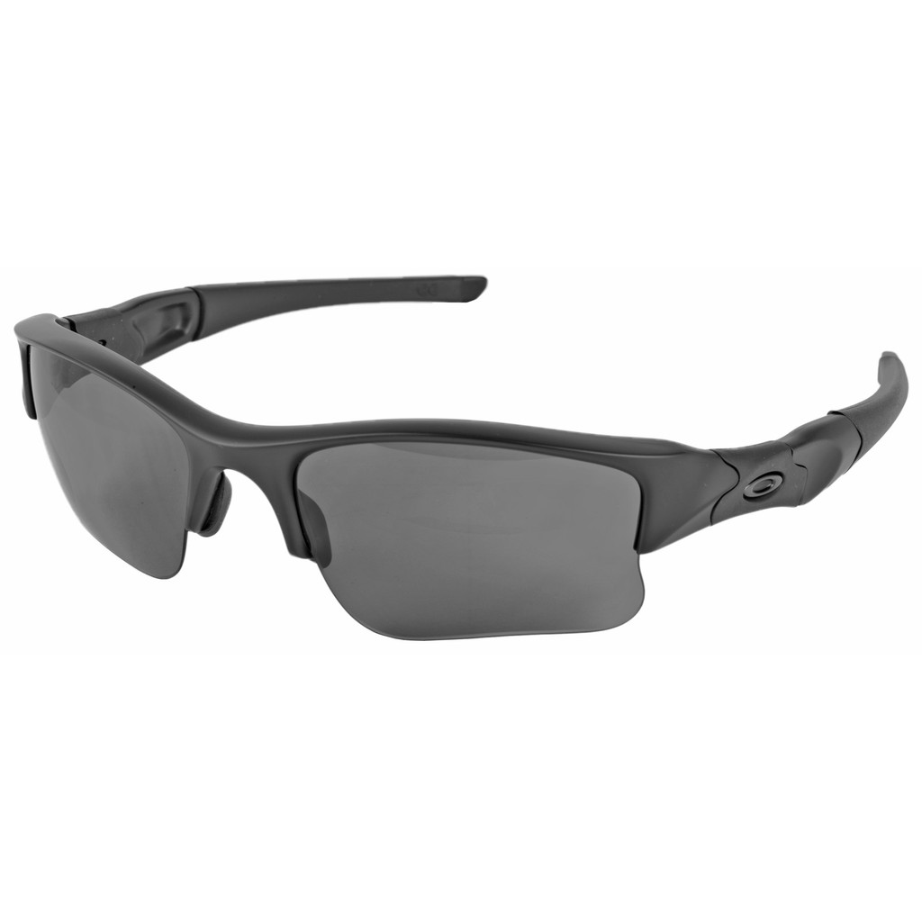 Oakley SI Flak Jacket XLJ - Matte Black, Gray Lenses (11-004)