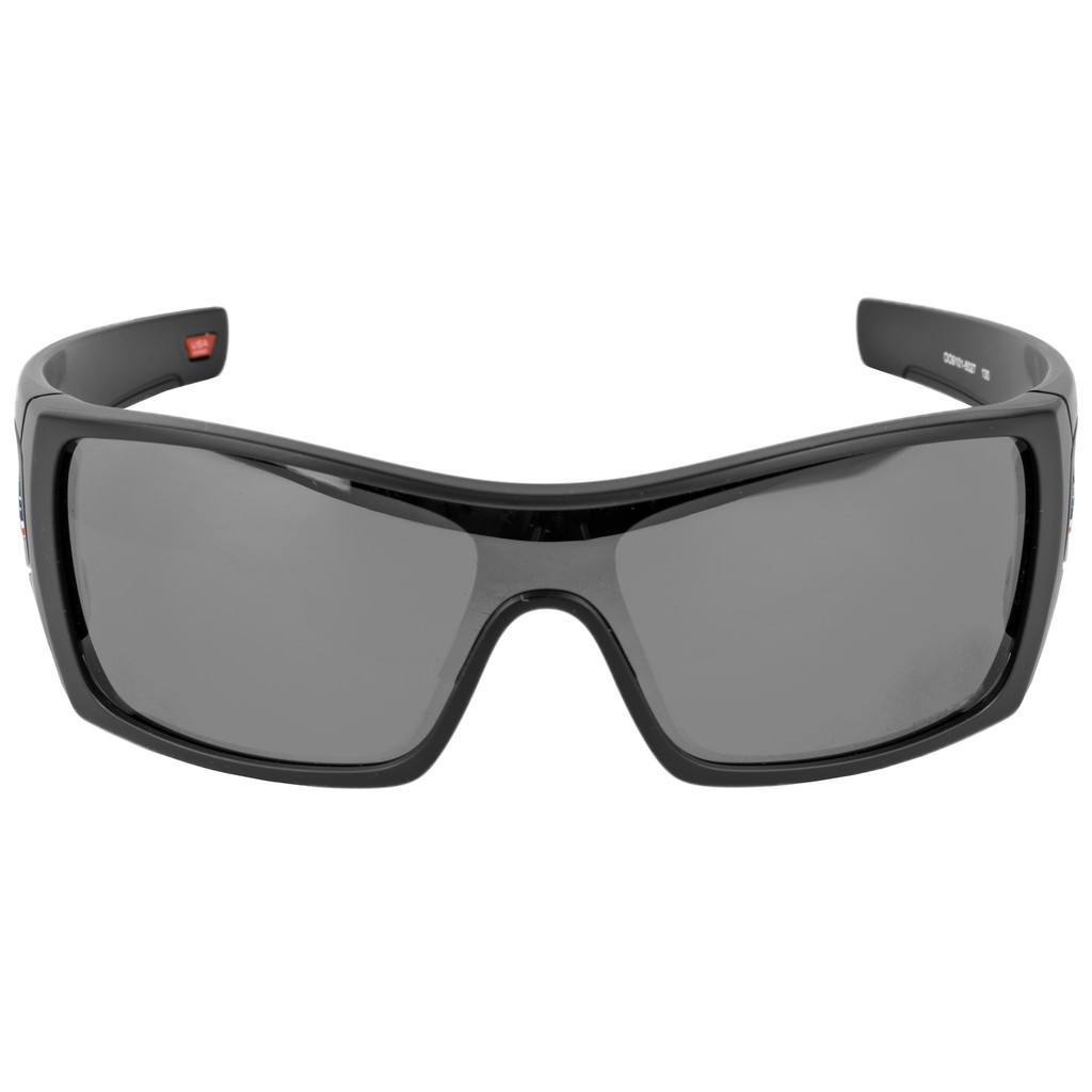 Oakley SI Batwolf - Matte Black w/ Color USA Flag, Prizm Black Lenses (OO9101-5927)