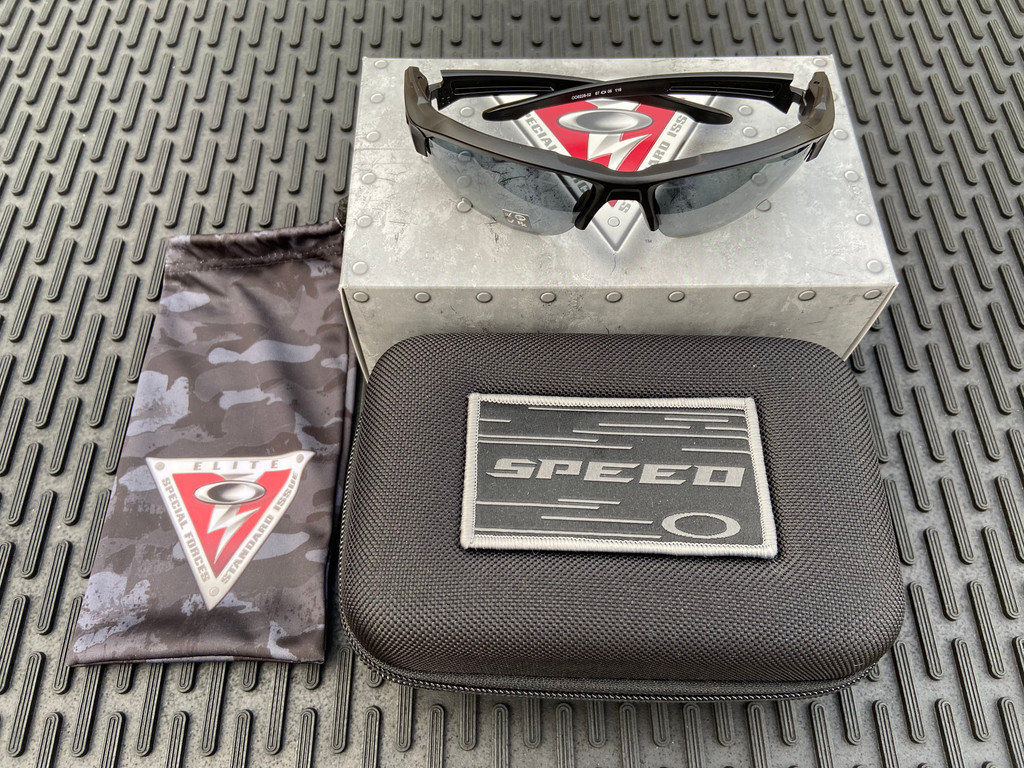 Oak Si Speed Jacket Blk W/ Gry Polar