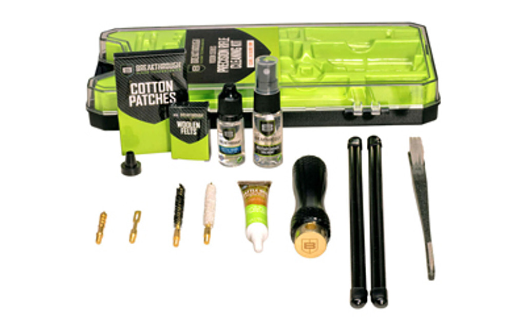 Breakthrough Vision Series Hard-Case Precision Rifle Cleaning Kit – .243 Cal / 6mm