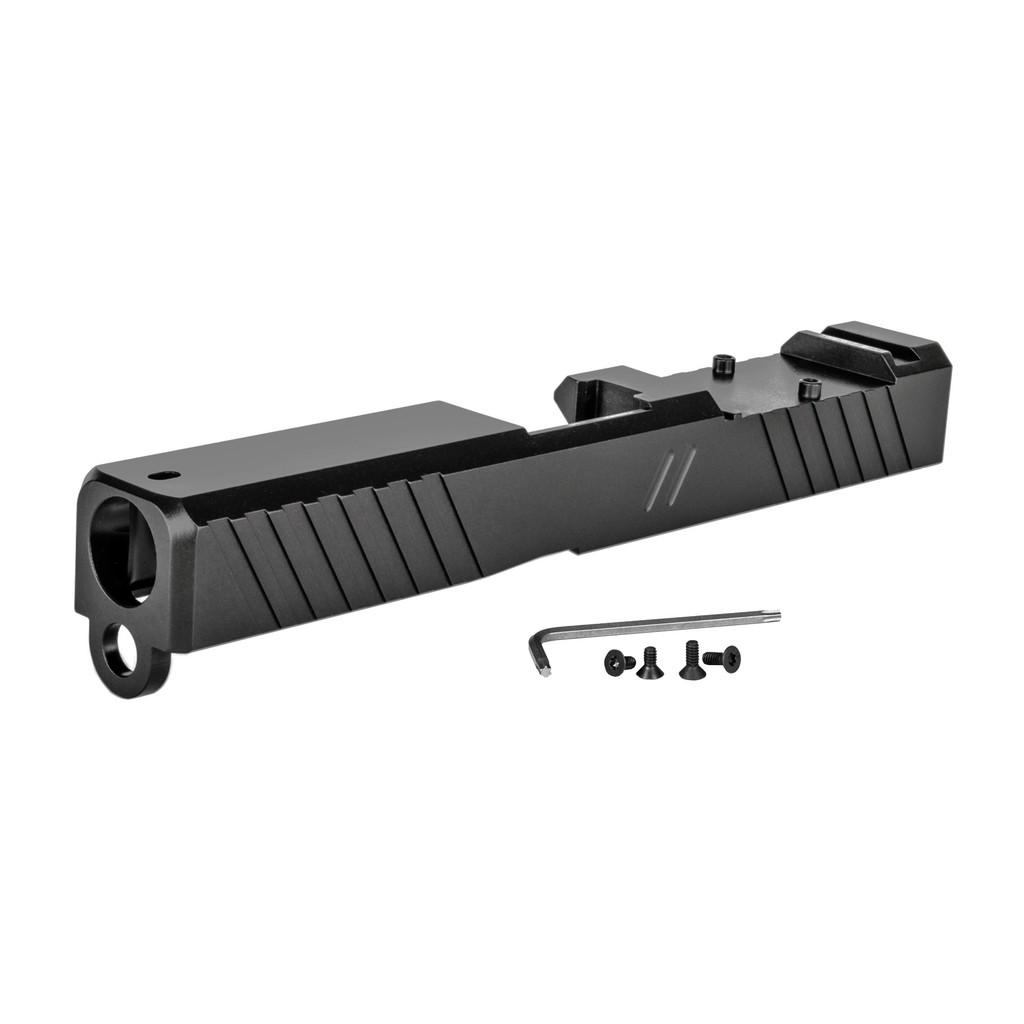 ZEV Stripped Z19 Duty Slide For G19 G3 - Black