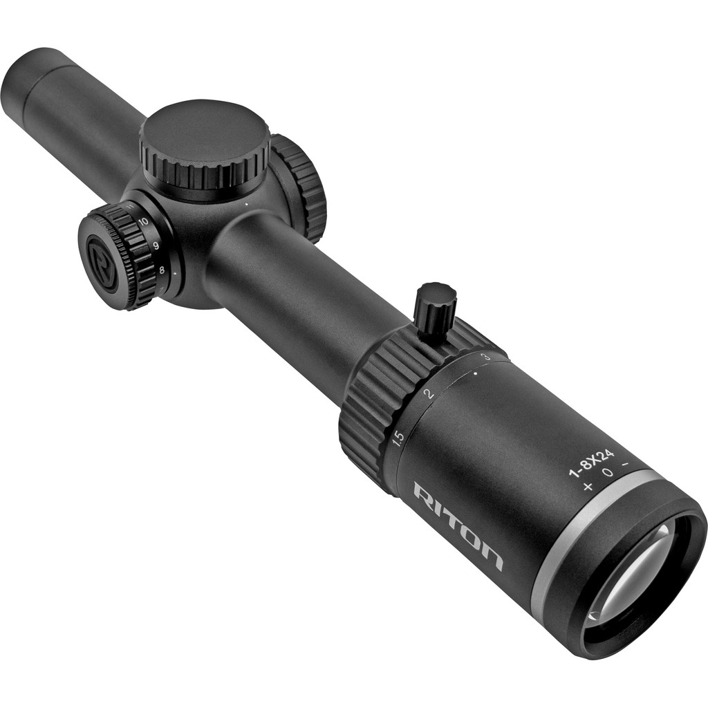 Riton X3 Tactix 1-8x24 30mm SFP Riflescope - Black 