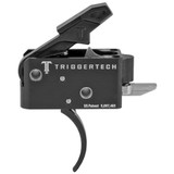 TriggerTech Combat AR Primary Trigger, Curved Lever - PVD Black