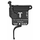 TriggerTech Rem 700 Primary Trigger, RH, Straight Flat Lever, Adjustable - PVD Black