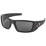 Oakley SI Fuel Cell - Matte Black Frame w/ Color USA Flag, Gray Lenses (OO9096-3860)