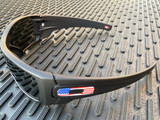 Oakley SI Batwolf - Matte Black w/ Color USA Flag, Prizm Black Lenses (OO9101-5927)