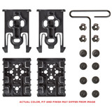 Safariland Equipment Locking System Kit, ELS-KIT1-2 - Black Safariland Equipment Locking System Kit, ELS-KIT1-2 - Black