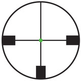 Trijicon AccuPoint 1-6x24 Riflescope, German #4 Crosshair w/ Green Dot, Tritium / Fiber Optics Illuminated (TR25-C-200083)