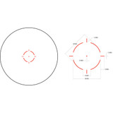 Trijicon MRO HD 1x25 Red Dot Sight w/ Full Co-Witness Mount (MRO-C-2200052)