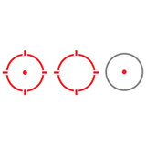 Holosun Micro Red Dot Sight, 2MOA Dot/65MOA Circle - HS503CU