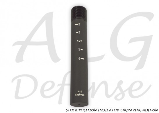 ALG Defense True MilSpec Buffer Tube H2 Buffer Kit Engraved ROG