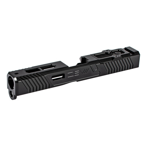 ZEV EXO Stripped Slide For Glock 19 Gen3, RMR Cut w/Cover - Black