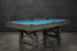 Nixon Billiards Nora Slate Pool Table w/Dining Top Option in Charcoal |FREE Shipping* Slate Pool Table – overhead top view