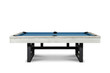 Nixon Billiards Mckay Slate Pool Table  w/Premium Accessories | Whitewash Finish Slate Pool Table – view 3